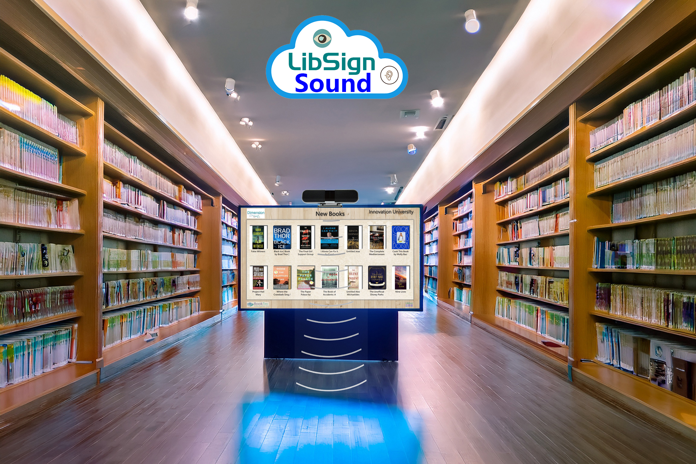 Library Signage Show